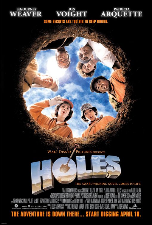the movie poster: Holes (2003)