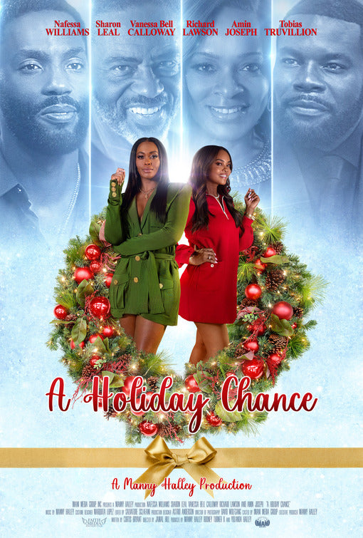 1000 piece jigsaw puzzle for the movie poster: A Holiday Chance (2021)