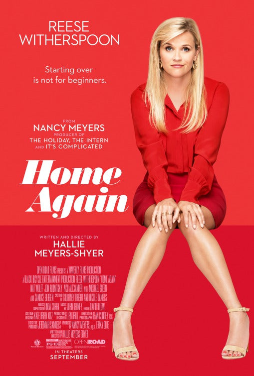 1000 piece jigsaw puzzle for the movie poster: Home Again (2017)