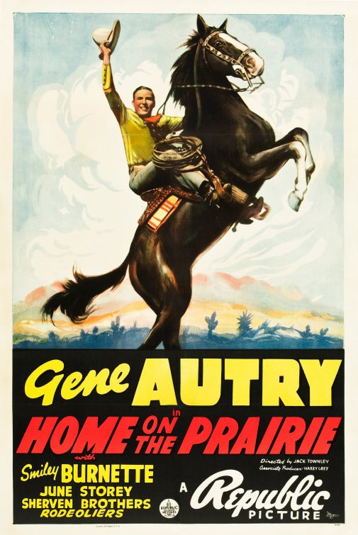 1000 piece jigsaw puzzle for the movie poster: Home on the Prairie (1939)