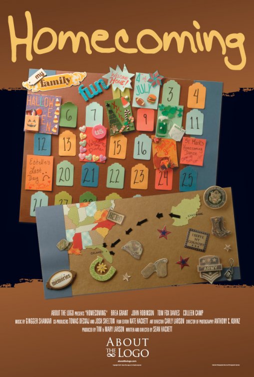 1000 piece jigsaw puzzle for the movie poster: Homecoming (2011)