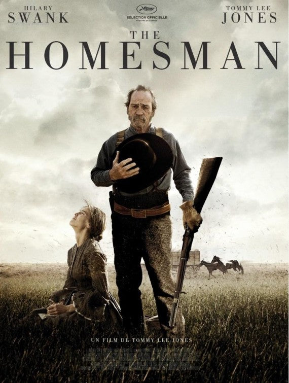 1000 piece jigsaw puzzle for the movie poster: The Homesman (2014) ver2