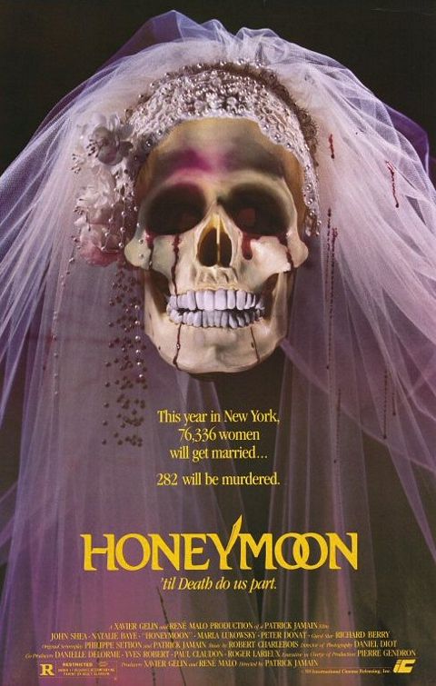 the movie poster: Honeymoon (1985)