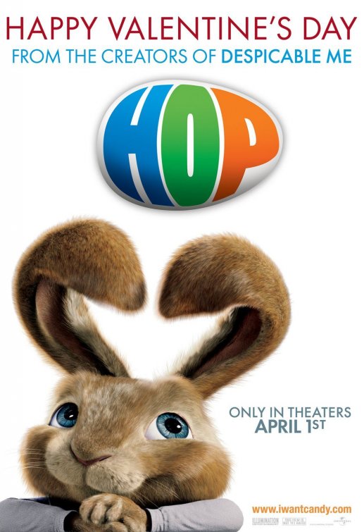 1000 piece jigsaw puzzle for the movie poster: Hop (2011) ver6