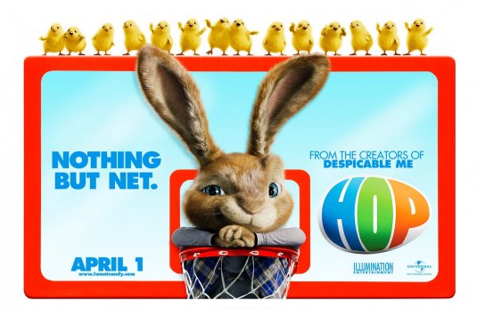 1000 piece jigsaw puzzle for the movie poster: Hop (2011) ver8