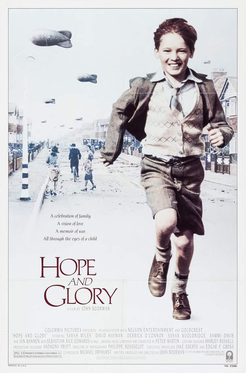 the movie poster: Hope and Glory (1987)