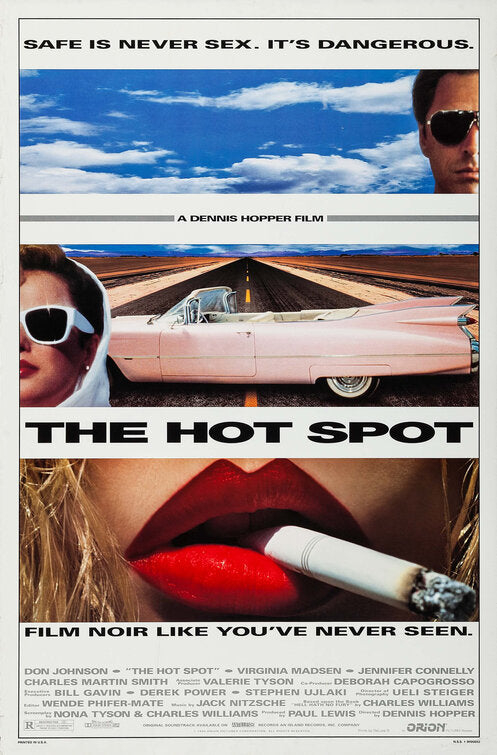 the movie poster: The Hot Spot (1990)