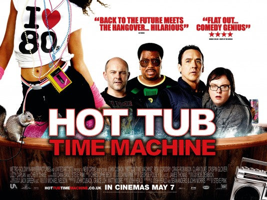 1000 piece jigsaw puzzle for the movie poster: Hot Tub Time Machine (2010) ver4