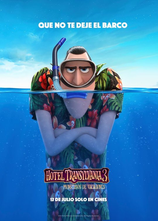 1000 piece jigsaw puzzle for the movie poster: Hotel Transylvania 3: Summer Vacation (2018) ver8
