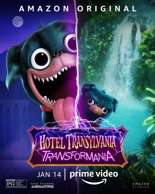 1000 piece jigsaw puzzle for the movie poster: Hotel Transylvania: Transformania (2022) ver10