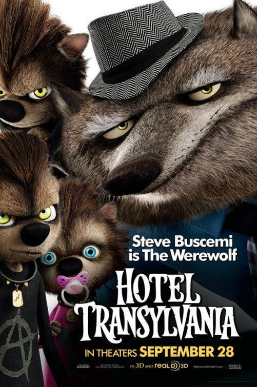 1000 piece jigsaw puzzle for the movie poster: Hotel Transylvania (2012) ver17