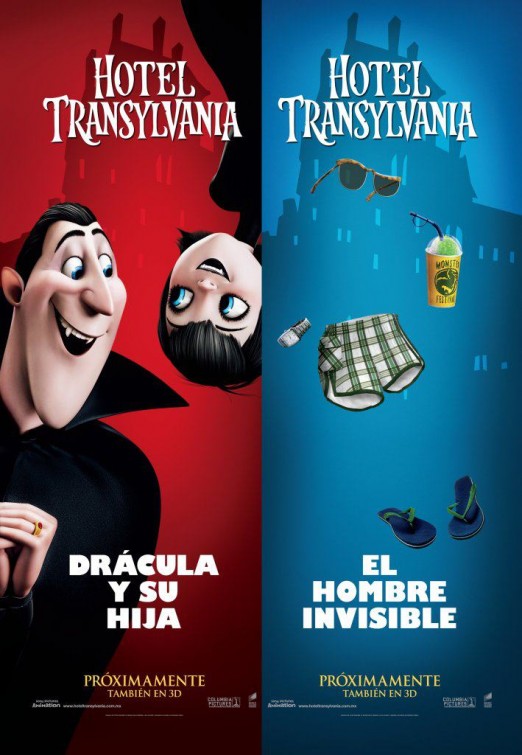 1000 piece jigsaw puzzle for the movie poster: Hotel Transylvania (2012) ver2