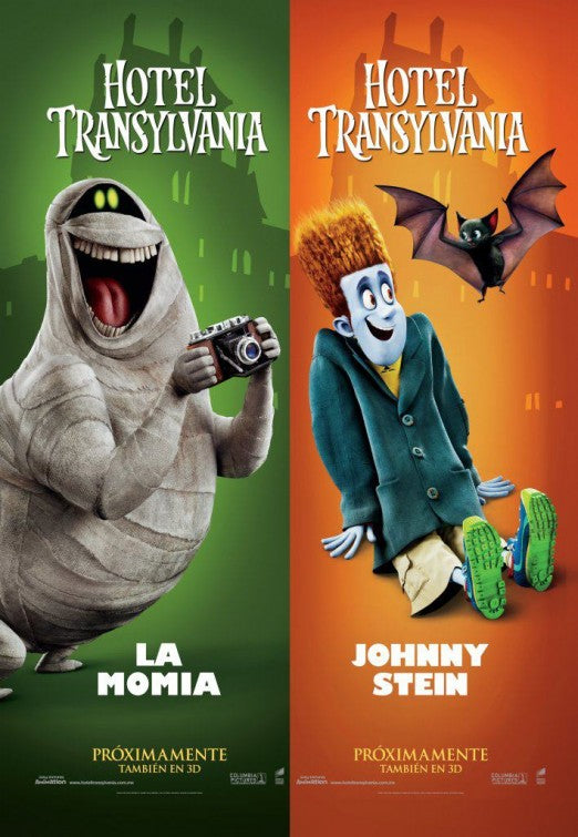 1000 piece jigsaw puzzle for the movie poster: Hotel Transylvania (2012) ver4