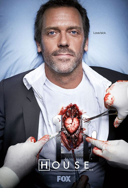 1000 piece jigsaw puzzle for tv poster: House, M.D., ver12