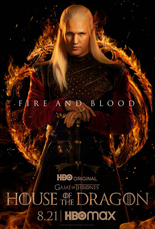 1000 piece jigsaw puzzle for tv poster: House of the Dragon, ver8
