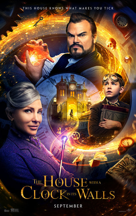1000 piece jigsaw puzzle for the movie poster: The House with a Clock in its Walls (2018) ver2