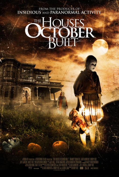 1000 piece jigsaw puzzle for the movie poster: The Houses October Built (2014) ver2