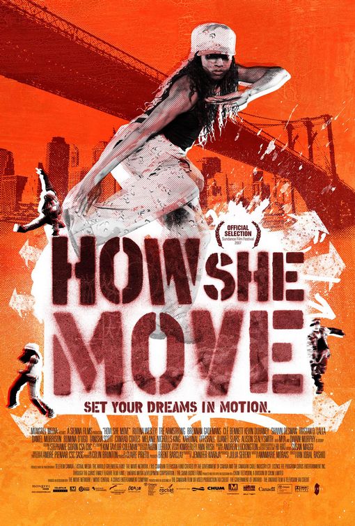 the movie poster: How She Move (2008)