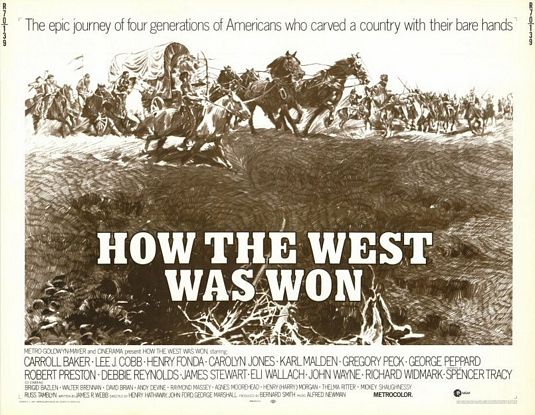 the movie poster: How the West Was Won (1962) ver2