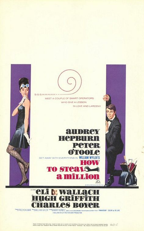 the movie poster: How to Steal a Million (1966)