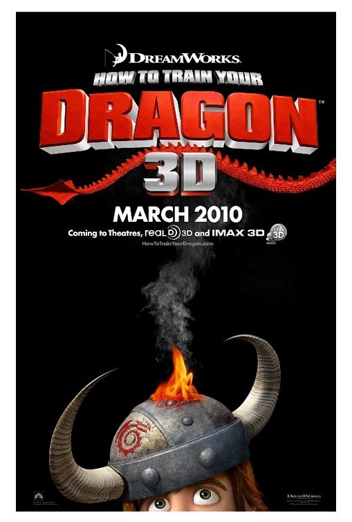1000 piece jigsaw puzzle for the movie poster: How to Train Your Dragon (2010) ver2