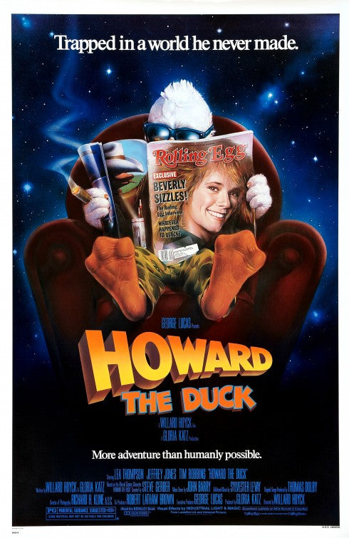 the movie poster: Howard the Duck (1986) ver2