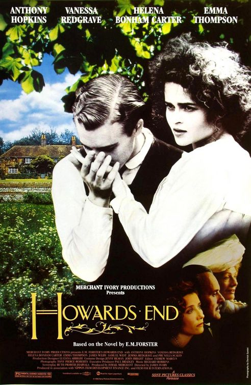 1000 piece jigsaw puzzle for the movie poster: Howards End (1992)