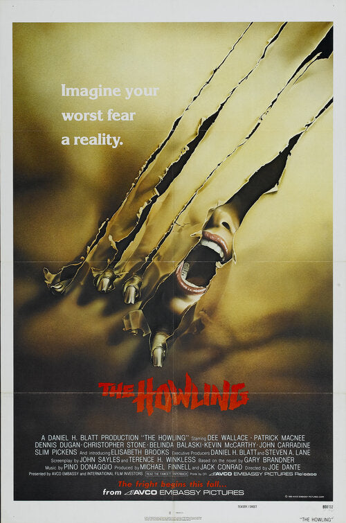 the movie poster: The Howling (1981)