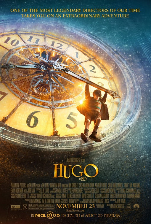 1000 piece jigsaw puzzle for the movie poster: Hugo (2011) ver3