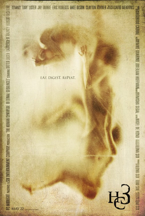 1000 piece jigsaw puzzle for the movie poster: The Human Centipede 3 (2015) ver2
