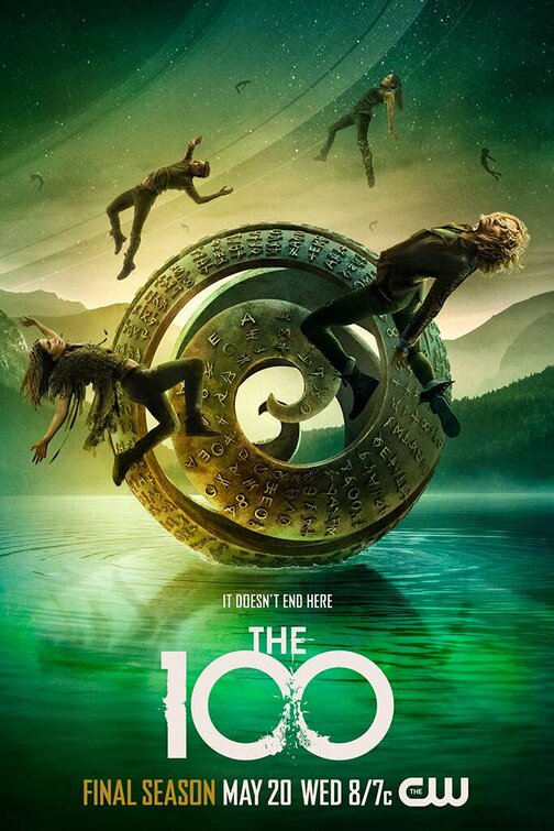 1000 piece jigsaw puzzle for tv poster: The 100, ver13