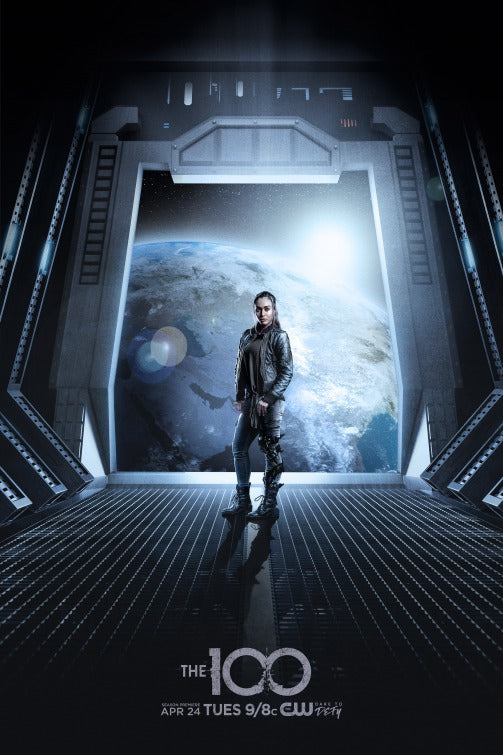 1000 piece jigsaw puzzle for tv poster: The 100, ver8