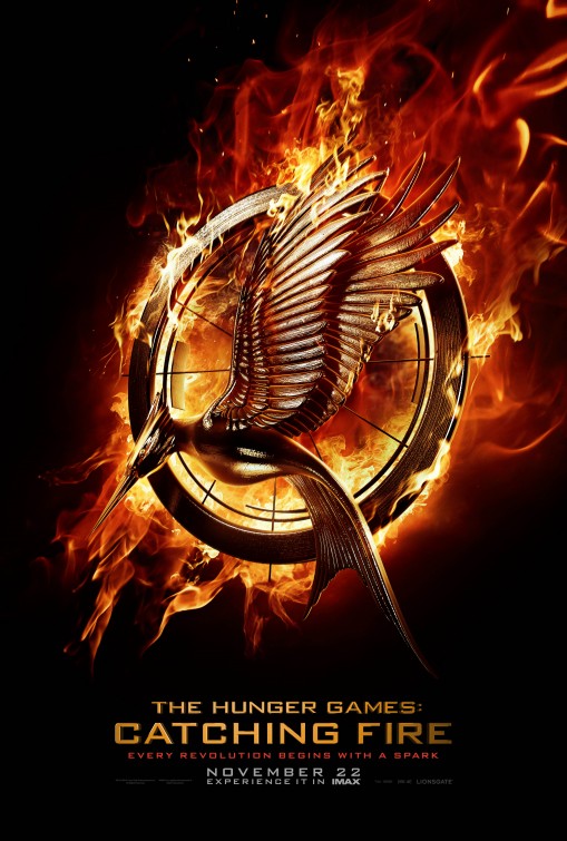 1000 piece jigsaw puzzle for the movie poster: The Hunger Games: Catching Fire (2013)