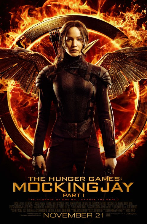 1000 piece jigsaw puzzle for the movie poster: The Hunger Games: Mockingjay - Part 1 (2014) ver24