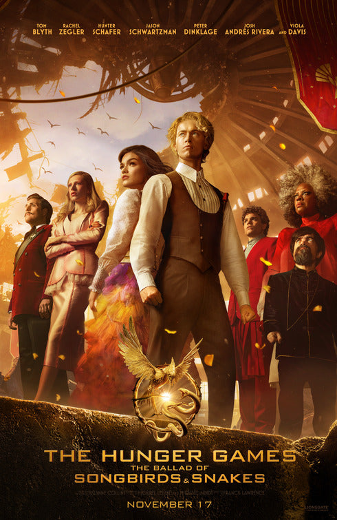 1000 piece jigsaw puzzle for the movie poster: The Hunger Games: The Ballad of Songbirds and Snakes (2023) ver10