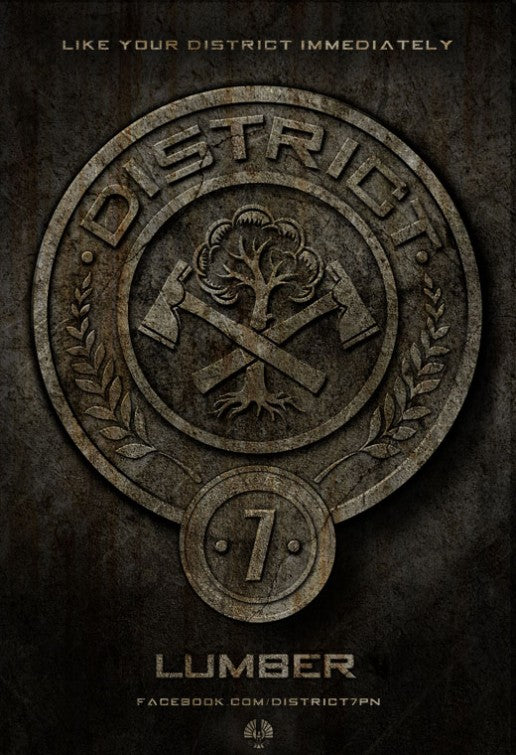 1000 piece jigsaw puzzle for the movie poster: The Hunger Games (2012) ver8