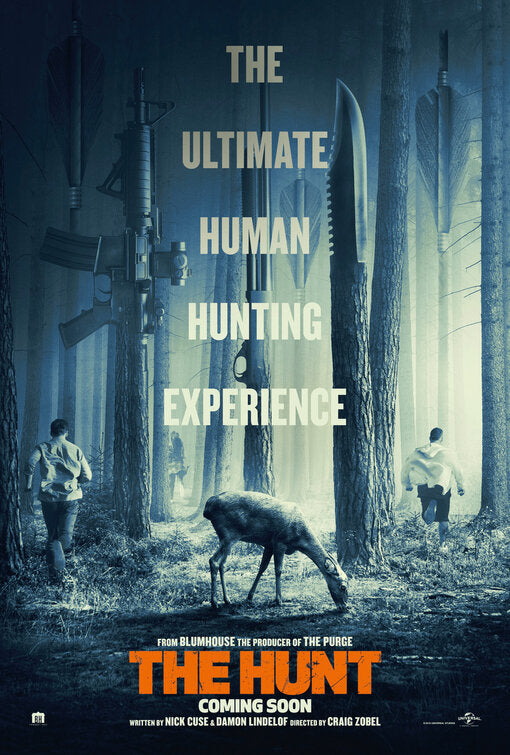 1000 piece jigsaw puzzle for the movie poster: The Hunt (2020) ver3