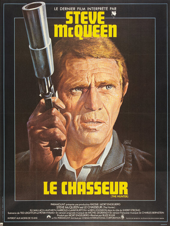 1000 piece jigsaw puzzle for the movie poster: The Hunter (1980) ver2