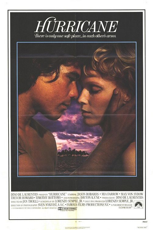 the movie poster: Hurricane (1979)