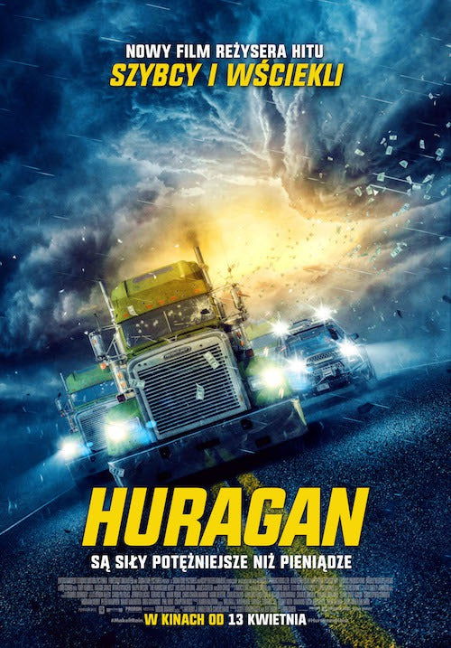 1000 piece jigsaw puzzle for the movie poster: The Hurricane Heist (2018) ver6