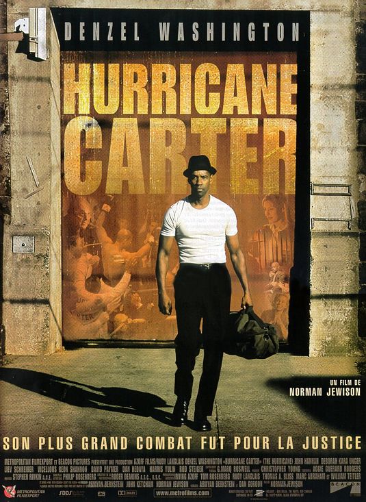 the movie poster: The Hurricane (1999) ver2