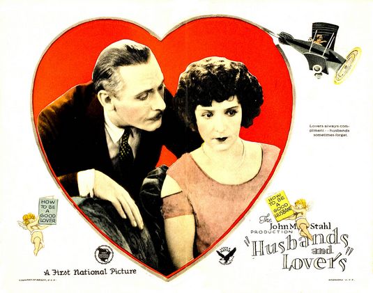 the movie poster: Husbands and Lovers (1924)