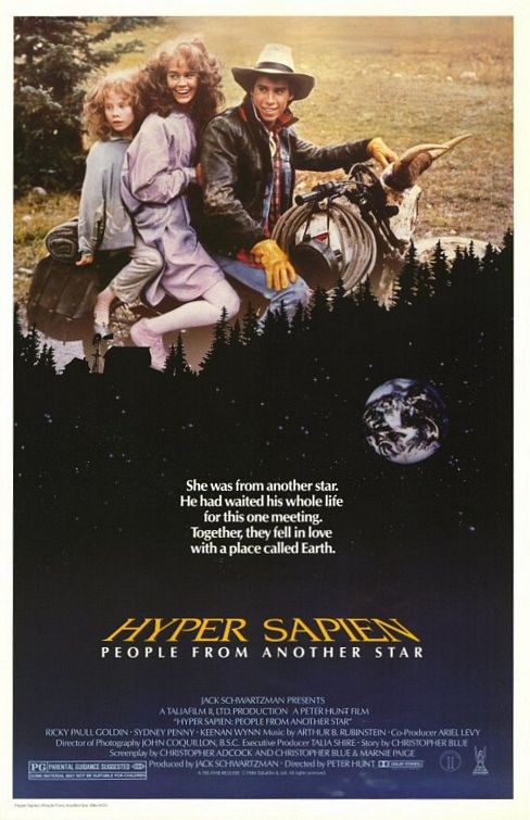 the movie poster: Hyper Sapien: People From Another Star (1986)
