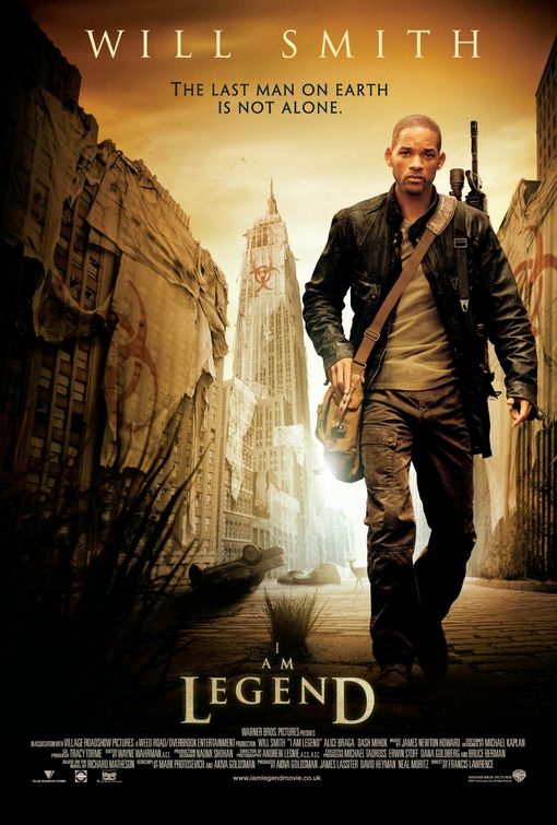 the movie poster: I Am Legend (2007) ver4