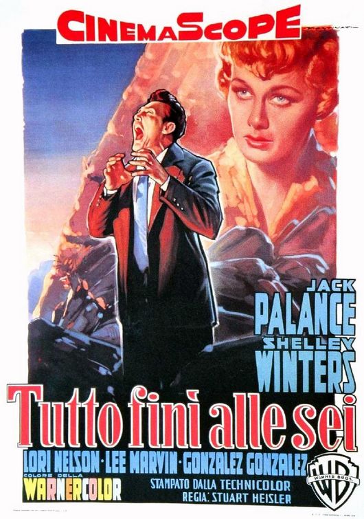 the movie poster: I Died a Thousand Times (1955) ver3