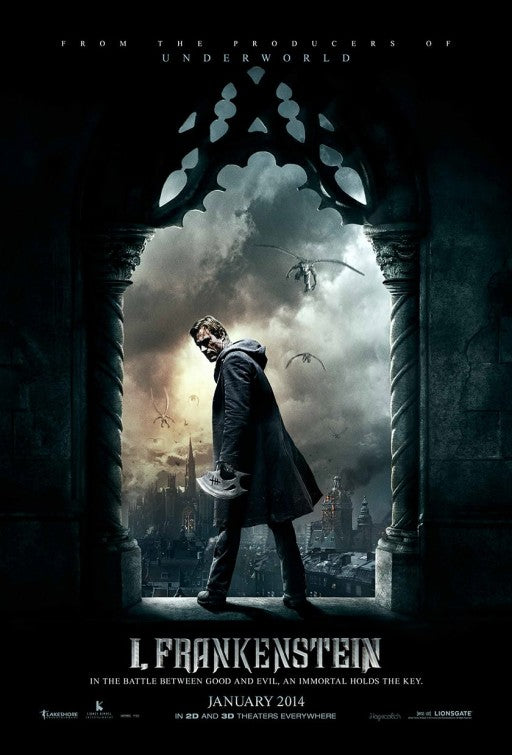 1000 piece jigsaw puzzle for the movie poster: I, Frankenstein (2014) ver4