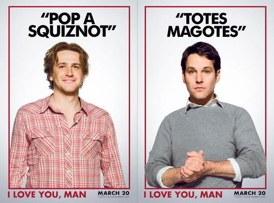 the movie poster: I Love You, Man (2009) ver2