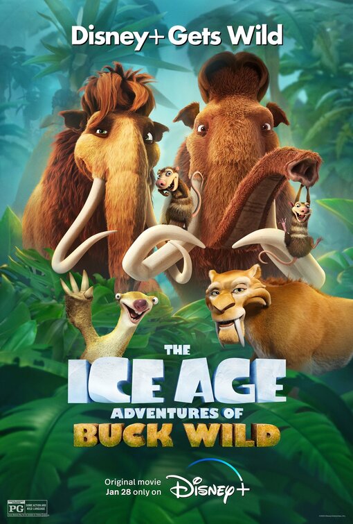 1000 piece jigsaw puzzle for the movie poster: The Ice Age Adventures of Buck Wild (2022) ver7