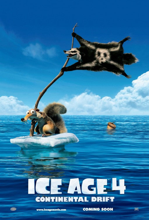 1000 piece jigsaw puzzle for the movie poster: Ice Age: Continental Drift (2012) ver2