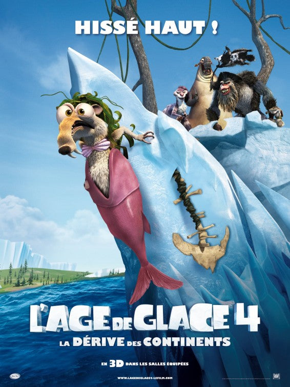 1000 piece jigsaw puzzle for the movie poster: Ice Age: Continental Drift (2012) ver8